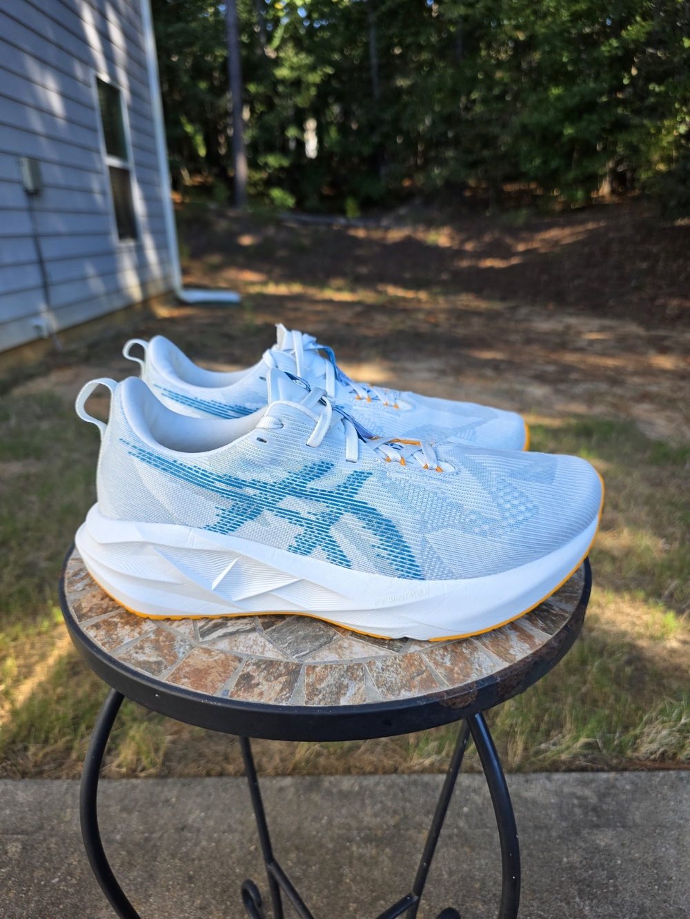 Asics Novablast 5 1011B974 Arctic Blue Running Shoes Sneakers Men's Size 9.5